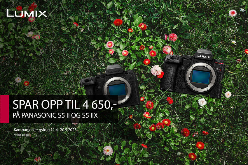 Panasonic S5 II og S5 II X